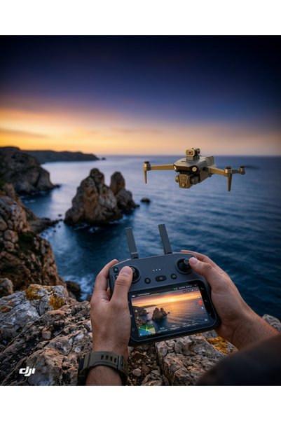 ASTRALTECH Katlanabilir Çift Kamera Drone GPS Destekli