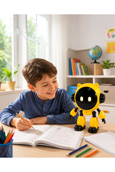 Akıllı Çocuk Robotu Türkçe Konuşma 40 Dil Wi-Fi UCZZYAPAYZEKAROBOT-1