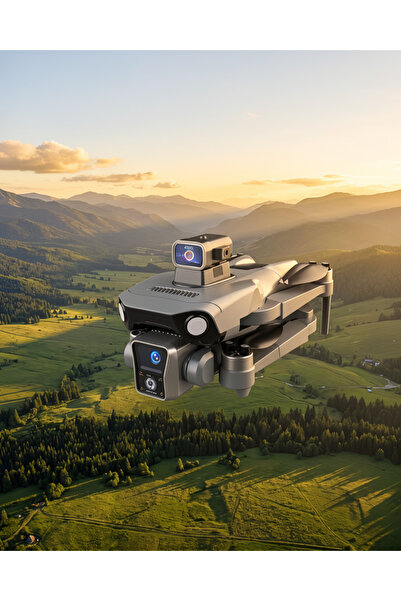 ASTRALTECH Katlanabilir Çift Kamera GPS Drone