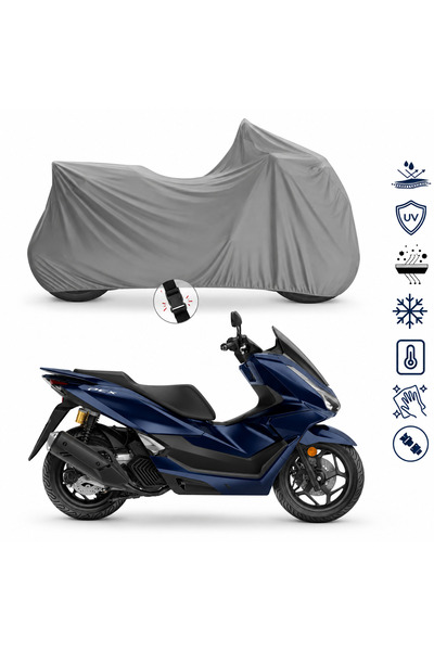 Genel Markalar PCX Uyumlu Motosiklet Brandası Su Geçirmez UV Güneş Toz Kar Ko...