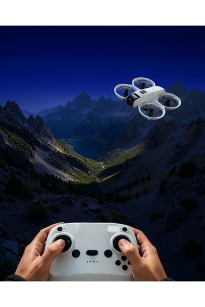 ASTRALTECH Kameralı Akıllı Drone 2 Batarya ve Yedek Pervane ile