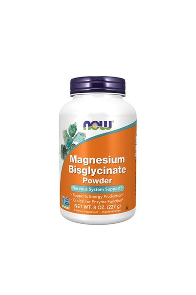 Now Bisglicinat de magneziu - Magneziu, 227 g