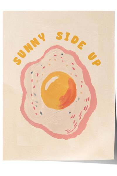 Postifull Poster fără ramă „Sunny Side Up” nr. 160332