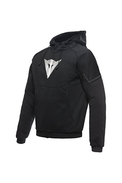 Dainese Hanorac Daemon-x de siguranță cu fermoar integral Culoare: Negru / ne...