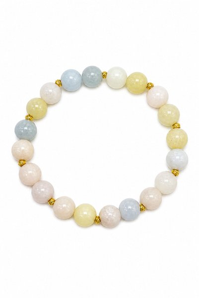 nesdesignn Natural stone bracelet (colored quartz)