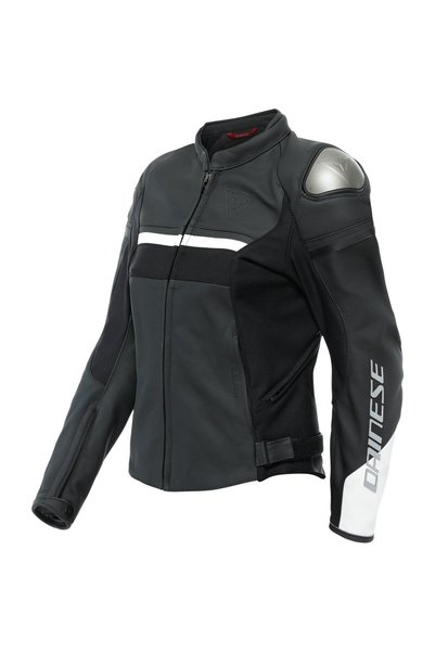 Dainese Geaca RAPIDA LADY - NEGRU-ALB MAT