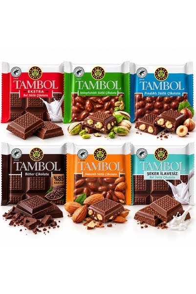 Kahve Dünyası 🔥 Tambol Çikolata 6’lı Karma Lezzet Paketi