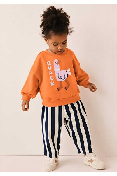 Chic Kids Wear Kız Çocuk Bol Paça İkili Takım