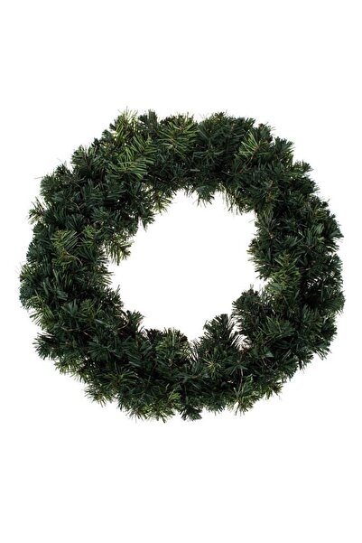 ELITECOMMERCEMARKET Coronita Decorativa de Craciun Verde cu LED Ø70cm
