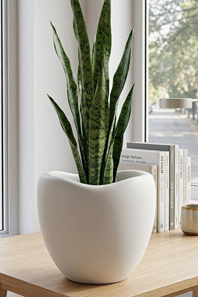 TEMMUZ HOME Lale Model Premium 15 Litre Saksı - İç ve Dış Mekan Kullanımına U...