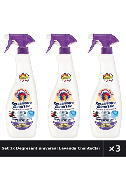 Chanteclair Set 3x Degresant universal Lavanda ChanteClair, 600 ml