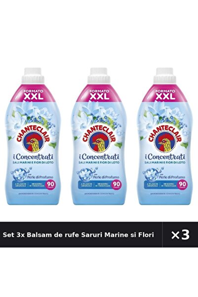 Chanteclair Set 3x Balsam de rufe Saruri Marine si Flori de Lotus Chanteclair...