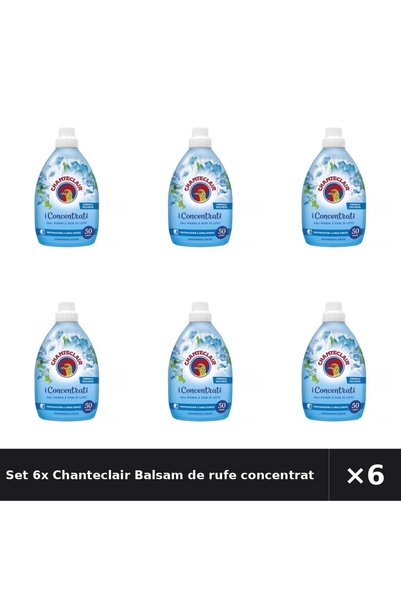 Chanteclair Set 6x Balsam de rufe concentrat Sare de Mare si Flori de Lotus, ...