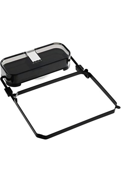 TERRIFI Kitchen Drain Mesh Bag Set, Suction Mount 50 Pcs Black Disposable Deb...