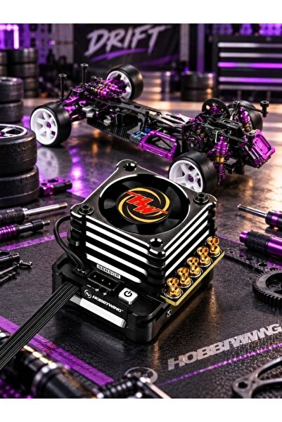 GÜMRÜK BEY Hobbywing XeRun XD10 Pro ESC 30112614 1/10 Sensörlü RC Drift Hız Kontrol Cihazı