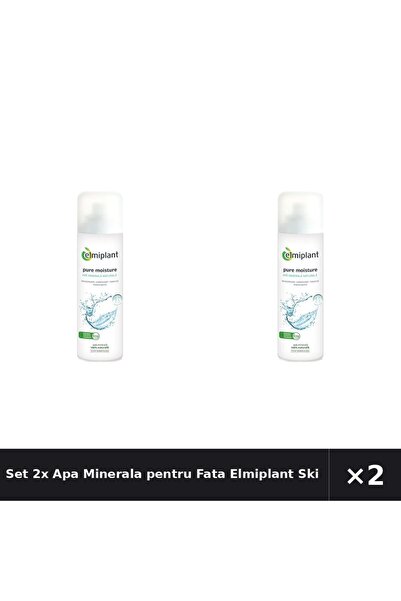 ELMIPLANT Set 2x Apa Minerala pentru Fata Skin Moisture 25+, 150 ml