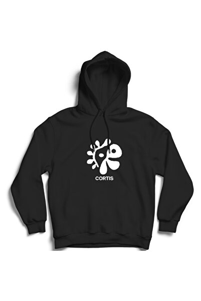 The Fame Cortis logo, K-pop štampana unisex majica sa kapuljačom od pamuka