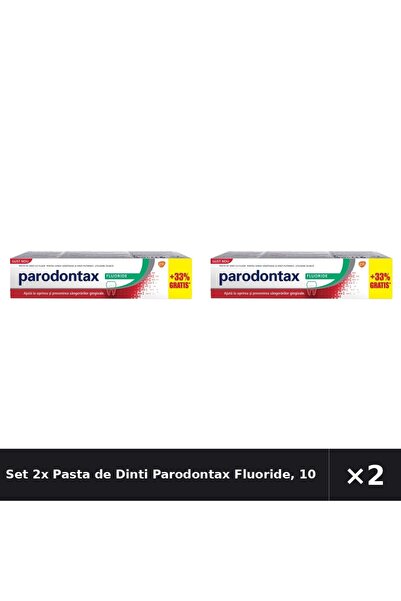 Parodontax Set 2x Pasta de Dinti Fluoride, 100 ml