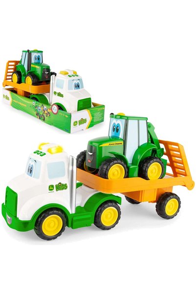 Tomy Camion John Deere cu Johny și sunet 47207