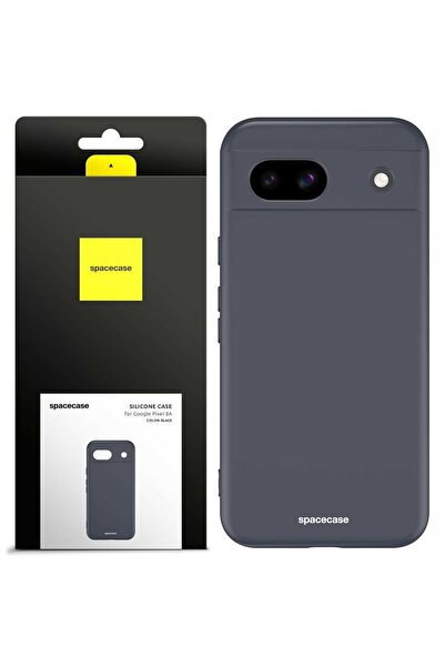spacecase Husă de silicon Google Pixel 8A neagră