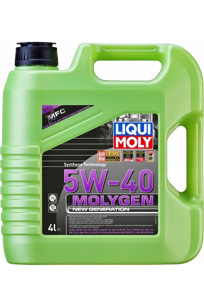 Liqui Moly LM8578 Ulei de motor Molygen New Generation 5W40 4l