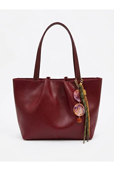 SHIKIRTI BAG STORE Large Size Women's Shoulder Bag with Charm Detail and Zipp...