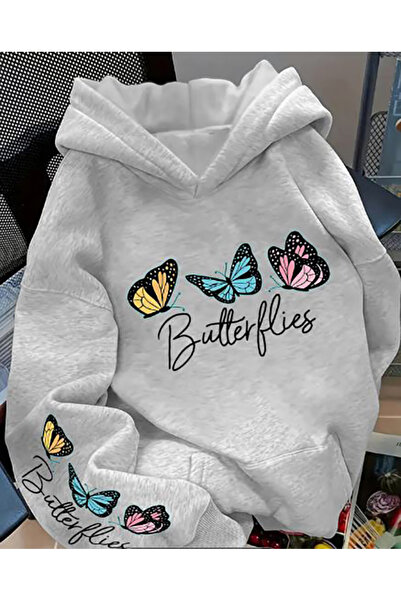 Generic Brand Суичър с качулка за възрастни с щамповано лого
