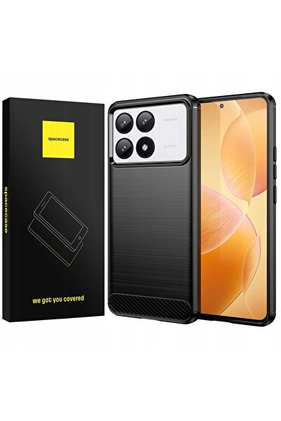spacecase Carbon Poco F6 Pro 5G negru