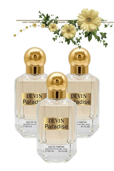 Devin 3 قطع من عطر بارادايس 100 مل