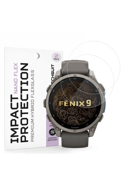 Techsuit Nano Flex Screen Protector for Garmin Fenix ​​9 Pro 43mm / Fenix ​​9...