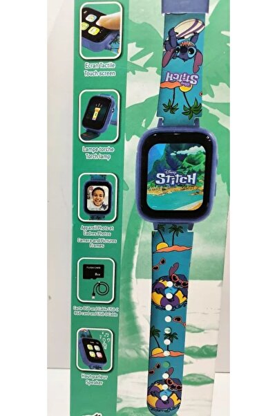NO BRAND Ceas digital de mână Lexibook Stitch cu cameră - Smartwatch 5+ DMW070D