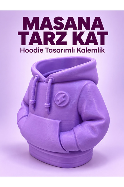 Genel Markalar Hoodie Tasarımlı Masaüstü Kalemlik Ve Organizer