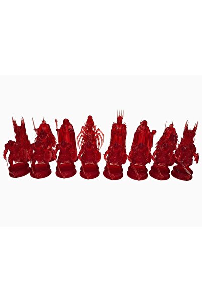 OEM Set piese sah Armata lui Sauron Lord Of The Rings, de colectie, 6-10cm, r...