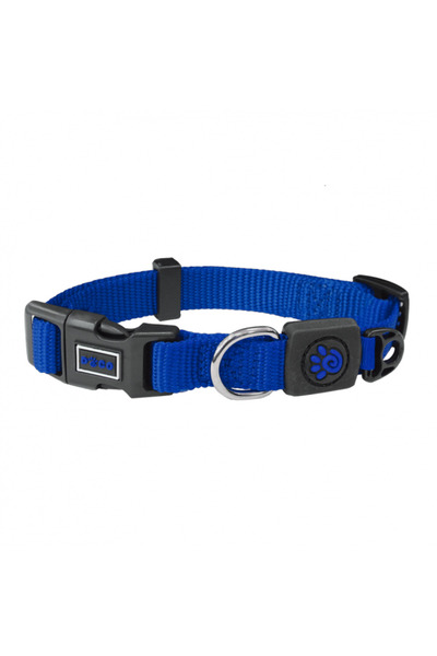 Doco Signature Nylon Collar - 1.0 x 21-30cm [Color - Blue, Size - XS]