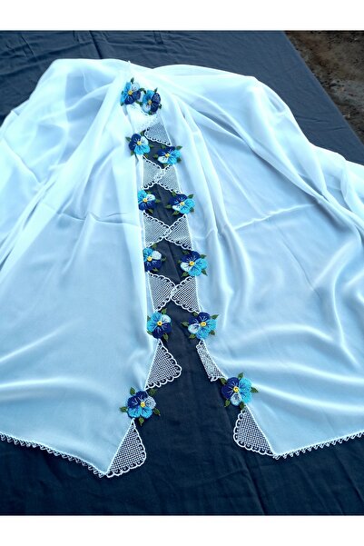 yörük tuhafiye Real Handmade Needlework, Prayer, Mawlid Mevlüt Cover, White C...