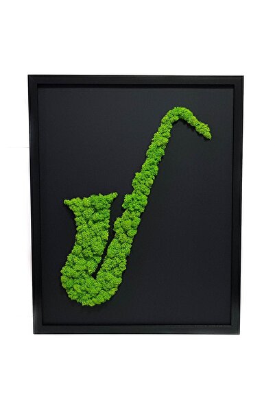 Ellis Garden Tablou Saxofon cu licheni stabilizați 40x50 cm