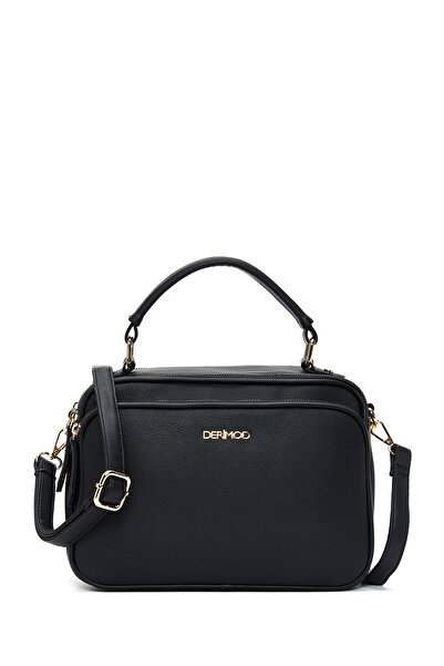 Derimod Women's Black Long Strap Crossbody Bag Wb200010Sv