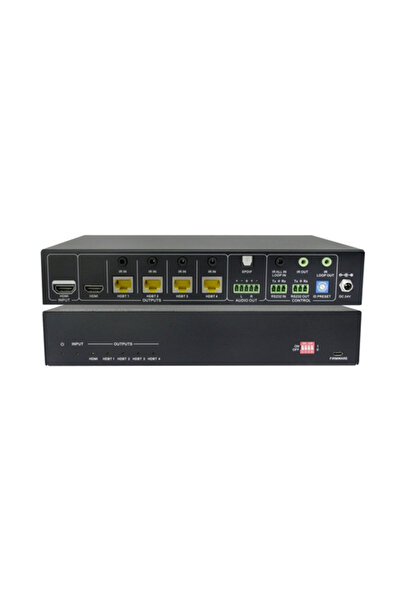 VivoLink VLHDBSP1X4V2 Splitter HDMI TV 4x RJ-45