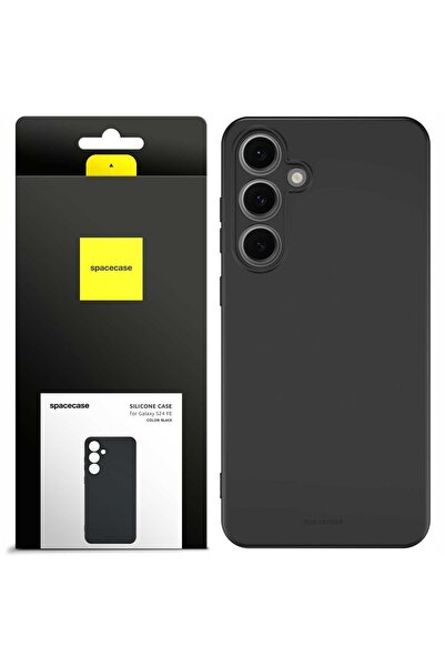 spacecase Husă de silicon 2.0 Galaxy S24 FE negru