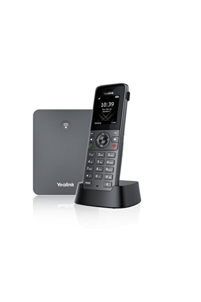 Yealink Telefon IP DECT fără fir W73P Gri cu ecran TFT de 1.8 "