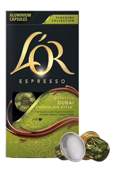 L'OR Capsule stil ciocolată Dubai 10 bucăți