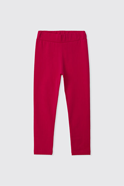 Panço Girl's Fuchsia Tights