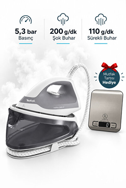 5,3 bar Basınç Buhar Kazanlı Ütü SV4111 Mutfak Tartısı Hediye (Onerous)