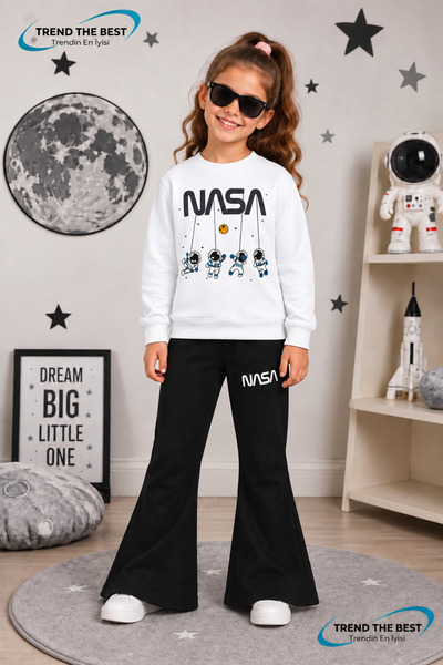 TREND THE BEST Trendin En İyisi ملابس شتوية وربيعية وخريفية للفتيات، سروال أس...