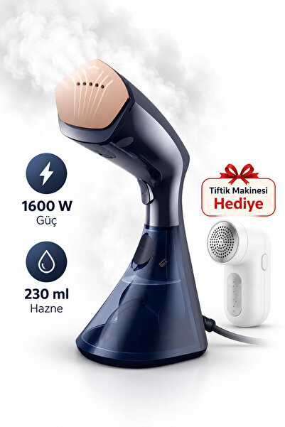Philips 1600 W Güç Buharlı Dikey Ütü GC810/20 Tiftik Makinesi Hediye (Onerous)