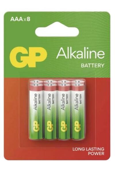 GP Baterie alcalină AAA LR03 8 bucăți