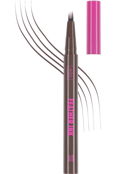 Wibo Feather Ink Creion de sprâncene cu patru vârfuri - 02 Maro închis