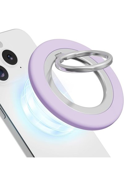 Arabest Dual-Sided Magnetic Phone Ring Holder and Kickstand,360 Degree Rotati...