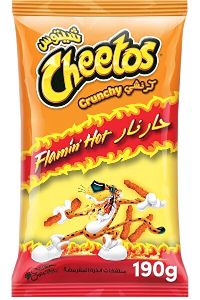 Cheetos رقائق مقرمشة بنكهة الفلفل الحار 190 جرام