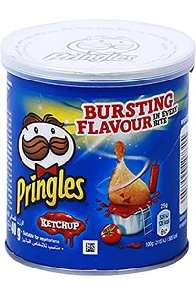 Pringles رقائق البطاطس بنكهة الكاتشب، 40 جرام